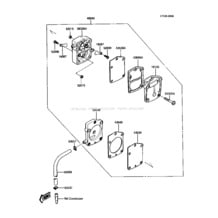 Fuel Pump pour Kawasaki 1988 650 SX