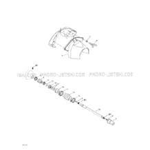 05- Drive System pour Sea-Doo 2003 GTX DI, 6118 6119, 2003