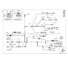 10- Rear Harness pour Seadoo 2003 GTX DI, 6118 6119, 2003