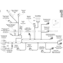 10- Engine Harness (STD) pour Sea-Doo 2004 GTI RFI, 2004
