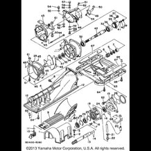 JET UNIT 1 pour Yamaha 1995 WaveRunner WAVE RUNNER III GP 700 (WRA700T) 1995