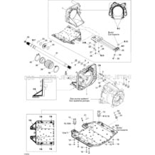 05- Propulsion pour Seadoo 2004 GTX 4-TEC, LTD Supercharged, 2004