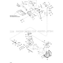 05- Reverse pour Seadoo 2004 GTX 4-TEC, LTD Supercharged, 2004