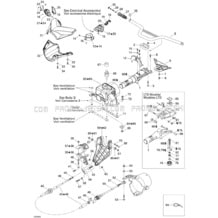 07- Steering System pour Seadoo 2004 GTX 4-TEC, LTD Supercharged, 2004