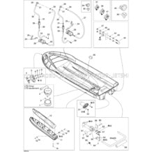 09- Hull pour Sea-Doo 2004 GTX 4-TEC, LTD Supercharged, 2004