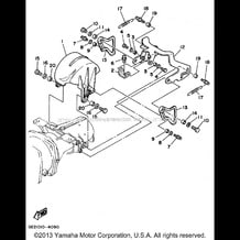 JET UNIT 2 pour Yamaha 1995 WaveRunner WAVE RUNNER III GP - WRA700T - 1995