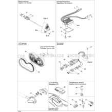 10- Electrical Accessories pour Seadoo 2004 GTX 4-TEC, LTD Supercharged, 2004