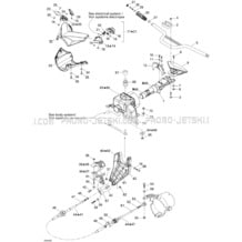 07- Steering System pour Sea-Doo 2004 GTX 4-TEC, 2004