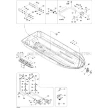 09- Hull pour Sea-Doo 2004 GTX 4-TEC, 2004