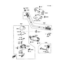 Handlebar pour Kawasaki 1988 650 SX