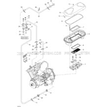 02- Air Intake pour Seadoo 2005 GTI LE RFI, 2005