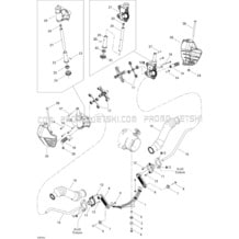 07- Off Power Assisted Steering pour Seadoo 2005 GTI LE RFI, 2005