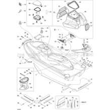 09- Body LE pour Sea-Doo 2005 GTI LE RFI, 2005