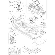 09- Body pour Seadoo 2005 GTI, 2005