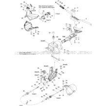 07- Steering System WAKE pour Seadoo 2005 GTX 4-TEC, WAKE, 2005