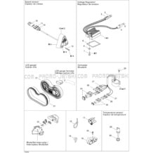10- Electrical Accessories pour Sea-Doo 2005 GTX 4-TEC, WAKE, 2005