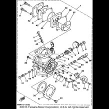 CARBURETOR pour Yamaha 1995 WaveRunner WAVE RUNNER VXR - WRB650T - 1995