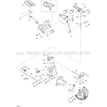 05- Reverse pour Seadoo 2005 GTX 4-TEC, LTD SCIC, 2005