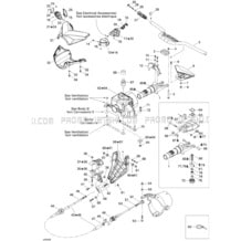 07- Steering System pour Seadoo 2005 GTX 4-TEC, LTD SCIC, 2005