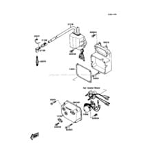 Ignition System pour Kawasaki 1988 650 SX