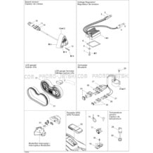 10- Electrical Accessories pour Seadoo 2005 GTX 4-TEC, LTD SCIC, 2005