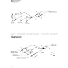 10- Electrical Harness 3 pour Seadoo 2005 GTX 4-TEC, LTD SCIC, 2005