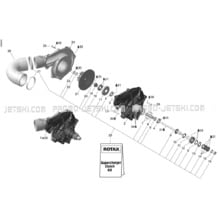 02- Supercharger pour Sea-Doo 2006 GTX 4-TEC SC, 2006