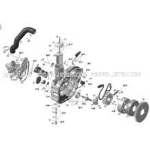 03- PTO Cover And Magneto pour Sea-Doo 2006 GTX 4-TEC SC, 2006