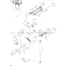 09- Front Storage Compartment 2 pour Sea-Doo 2006 GTX 4-TEC SC, 2006