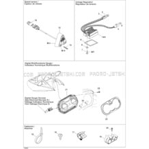 10- Electrical Accessories STD pour Sea-Doo 2006 GTX 4-TEC, STD, 2006