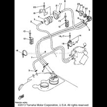 FUEL pour Yamaha 1995 WaveRunner WAVE RUNNER VXR - WRB650T - 1995