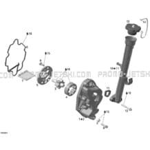 02- Oil Separator pour Sea-Doo 2006 GTX 4-TEC, WAKE, 2006