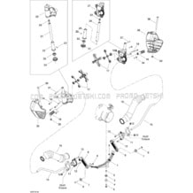 07- Off Power Assisted Steering pour Seadoo 2007 GTI 4-TEC RENTAL, 2007