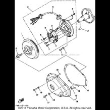 GENERATOR pour Yamaha 1995 WaveRunner WAVE RUNNER VXR - WRB650T - 1995