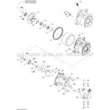 05- Pump RENTAL pour Seadoo 2007 GTI 4-TEC RENTAL, 2007