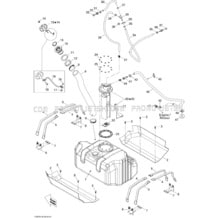 02- Fuel System pour Sea-Doo 2007 GTX Wake, 2007