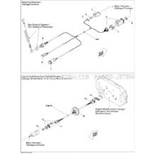 10- Electrical Harness 2 pour Sea-Doo 2007 GTX Wake, 2007