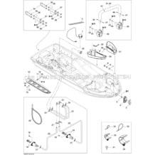 09- Hull pour Seadoo 2007 GTX LTD, 2007