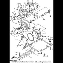 JET UNIT 1 pour Yamaha 1995 WaveRunner WAVE RUNNER VXR - WRB650T - 1995