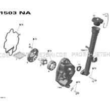 02- Oil Separator pour Seadoo 2007 RXP 1503 NA, 2007