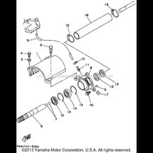 JET UNIT 2 pour Yamaha 1995 WaveRunner WAVE RUNNER VXR - WRB650T - 1995