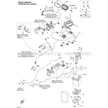 10- Electrical System R pour Sea-Doo 2008 GTI Rental 130, 2008