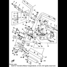 STEERING 1 pour Yamaha 1995 WaveRunner WAVE RUNNER VXR - WRB650T - 1995