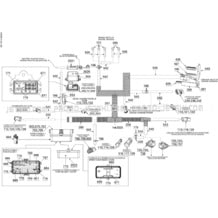 10- Electrical Harness 1 pour Seadoo 2008 GTX 215, 2008
