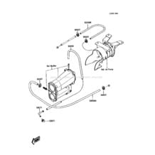 Cooling pour Kawasaki 1988 JS300