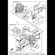 CARBURETOR pour Yamaha 1995 WaveRunner WAVE VENTURE 700 (WVT700T) 1995