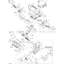 07- Steering pour Seadoo 2008 RXP 215, 2008