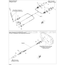 10- Electrical Harness 2 pour Sea-Doo 2008 RXP 215, 2008