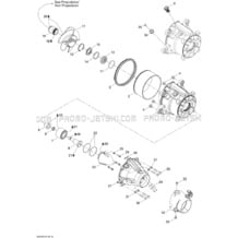 05- Pump pour Sea-Doo 2008 RXP  X 255, 2008