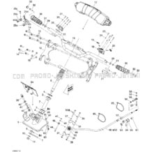 07- Steering pour Seadoo 2008 RXP  X 255, 2008